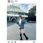 新谷姫加、ディズニーを満喫中の全身SHOTが「スタイル良すぎ」とSNSで話題に！