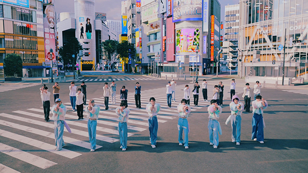 ICEx、2ndシングル「シブヤ 午後6時」ダンサー20人と渋谷の真ん中で踊るMV、プレミア公開決定！
