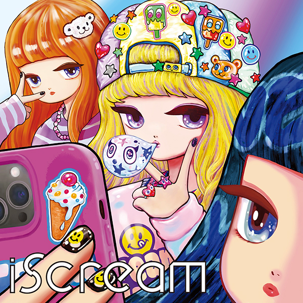 iScream、新曲「Heart of Gold」先行配信決定＆アルバム「Selfie」JK公開！