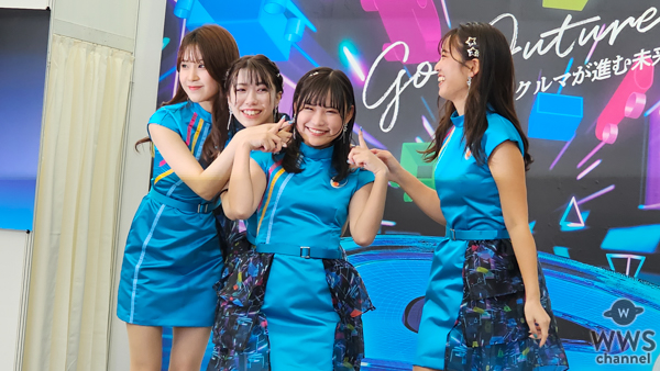 【動画】ナビメイトがブルーのチャイナ風衣装で大阪モーターショー最終日を盛り上げる！
