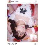 新谷姫加からの「メリークリスマス」！キュートすぎるサンタコスにファンも幸せ気分！