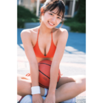 すみぽん（高倉菫）、「圧倒的ヒロイン宣言！」バスケ女子タレントすみぽんがヤンジャン初登場！