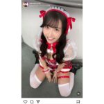 天羽希純、サンタ風メイド服でのキス顔披露動画でファンを悩殺！「可愛すぎでしょ」