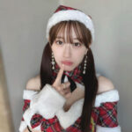 NMB48・上西怜、猫耳サンタのてへぺろショットが可愛すぎると大反響！
