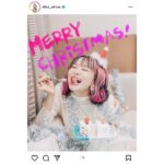 LiSA、イチゴをパクリ！笑顔弾けるオフショットで「MERRY CHRiSTMAS!!」