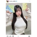 真島なおみ、スタイル抜群のSHOTで喜びを拡散！ビンゴ大会で当選した入浴剤でさらなる美しさを！
