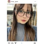 新谷姫加、最近買ったメガネをお披露目SHOT！「メガネ姿も可愛い！」とSNSで話題に！