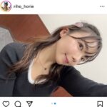 堀江りほ、貴重なおろし巻き髪SHOTを披露！透明感のある表情が「キュートで可愛い」とファン歓喜！