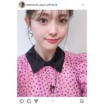 松村沙友理、まるで苺の妖精？ピンクのワンピース姿披露にファン歓喜