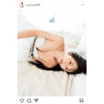 「ヤングジャンプ」掲載で話題の橘和奈、ベッド寝そべりショットでファンを魅了！