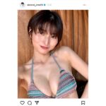 大島璃乃、ショートカットへのイメチェン後初のグラビア掲載にファン歓喜！