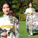 【写真特集】玉田志織、白×緑のゴージャスな晴れ着姿で登場！「あっという間の実りある1年でした」＜2024年オスカー晴れ着撮影会＞