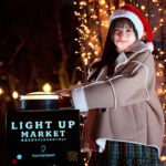 【オフィシャルレポート】国本梨紗、クリスマスマーケットにサンタ帽子で参加！山梨の魅力も語る＜LIGHT UP MARKET@FUJI GATEWAY＞