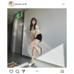 NMB48・上西怜、美脚が眩しいミニスカコーデに絶賛の嵐！「れーちゃんだいすきーー！！！」