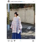 平川結月、キュート＆オトナな二面性披露！雑誌撮影オフショットに「バリ可愛いです」 「天使かな」のコメントも
