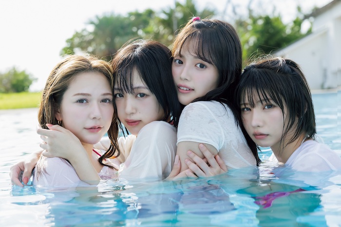 えなこ・村重杏奈・なえなの・森日菜美、4人がメンバーの女子ユニット「東京湾岸がーるず」の写真集が重版出来！