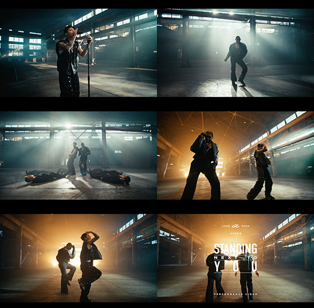 JUNG KOOK、Usherが「Standing Next to You」がパフォーマンス映像公開！完璧で圧倒的な存在感を放つ