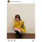 鈴木愛理、「うる星やつら」ラム風衣装に大反響！「最強すぎて女神！！」の声も