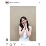 福原遥、清楚な肩出しドレス姿が美しすぎる！映画「あの花」公開を告知
