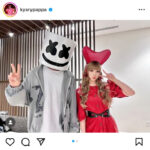 きゃりーぱみゅぱみゅ、世界的DJ・マシュメロとのツーショットで共演を報告！