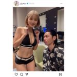 小島みゆ、呂布カルマとのツーショット公開！ストイックな美ボディをガン見