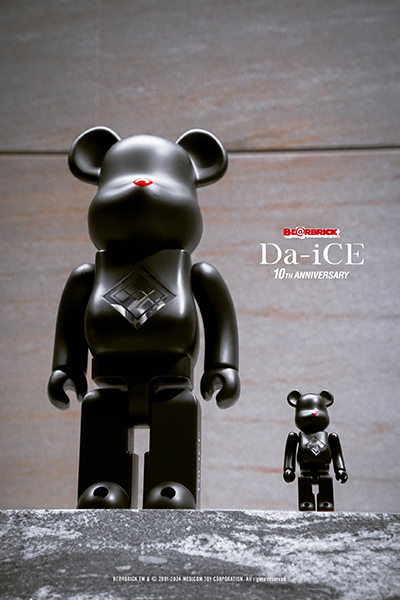 Da-iCEのメジャーデビュー10周年を記念したBE@RBRICKが発売！