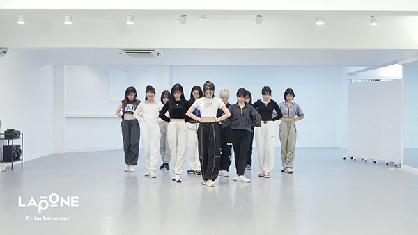 ME:I『LEAP HIGH! ～明日へ、めいっぱい～』Dance Practice 11 ver.公開から約8時間で再生回数100万回突破！