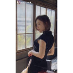 水湊みお、超セクシーチャイナ服姿にファン歓喜！「惚れちゃう」