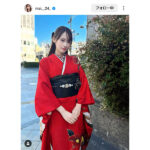大野真依、お気に入りの振袖姿を披露！美しすぎるSHOTにファンメロメロ