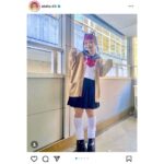水曜日のカンパネラ・詩羽、セーラー服姿のオフショットを公開！関口メンディーとのツーショットも