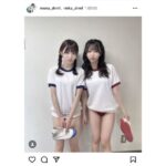 望月玲花＆藤宮もな（#ドレミファソラシード）、美脚あらわのブルマショットにファン歓喜！