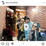 マイファスHiro、山本舞香＆ちゃんみなとのスリーショット公開！ほっこりディナー楽しむ