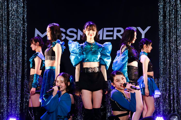 女性7人組ダンス＆ボーカルグループMISS MERCY 2ndワンマンライブ「NEW ME MORE」を開催！