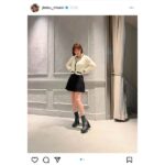 神部美咲、美脚映えるミニスカ衣装に絶賛の嵐！「パーフェクト」「大好きです」