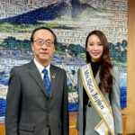 静岡県富士市出身「ミセスSDGsジャパン」グランプリ、朝日紋伽さんが富士市長を表敬訪問！