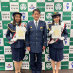 NMB48平山真衣＆西島梨央、静岡で1日警察署長を務める！