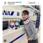 鈴木絢音、美しすぎるCAに大変身！ファン悶絶間違いなし！！