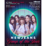 NewJeans、3月6日「2024 Billboard Women in Music Awards」でステージを披露！