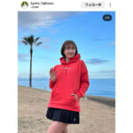 藤澤響花、スラリ美脚魅せるスポーティーコーデにファンドギマギ「憧れのスタイル」