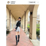 フリーモデル・KM、超長美脚披露！日本人離れした美スタイルにファン「かっこいいしか勝たん」との声