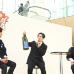 橘ケンチ(EXILE)が福井市特別1日駅長に！福井市主催『北陸新幹線ウェルカムフェスタ』に登壇！JR福井駅の出発式で発車の合図を行う！