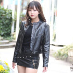【写真特集】MOON RABBiTS・平野萌音、クールなブラックミニ丈コーデで 絶対領域をアピール！ 「全国ツアーを行なってみたいです。」