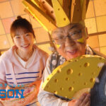 川栄李奈＆梅沢富美男、桜吹雪舞う縁側で華麗に舞う！川栄李奈、最近の悩みは「花粉満開！」梅沢富美男、未知との遭遇でイライラ解消「切符を持たずに新幹線に乗車」ローソン新TV CM「からあげクン チーズ満開でハピろー！」篇が放送開始！