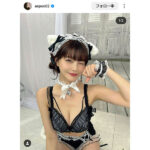 岸明日香、セクシーすぎるランジェリー姿で反則級あざとすぎる猫ポーズ披露！