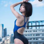 米倉みゆ、競泳水着で魅せる！スレンダー美ボディにファン「最高のプロポーション」の声