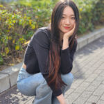 【動画】現役女子高生・付 佳美(フ ヨシミ)さん、ヘソ出しコーデでサンミュージックアイドルオーディション参加への思いを語る！
