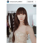 Perfume・かしゆか、美肩出しドレス姿公開！「唐突な美の暴力」「美が過ぎます…」の声！