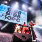 【写真特集】WHITE SCORPION、スタイル際立つタイトな衣装で全力パフォーマンス！＜GIGA・GIGA SONIC 〜新生活でもオタクライフ！！〜＞