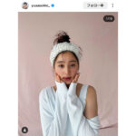 新木優子、健康的美肌で肩出しルームウェアSHOT披露！「どの表情も可愛いっっ可愛すぎ」の声