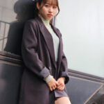 【写真特集】望月花南(.SHAR-LiE)、ガーリーなミニスカコーデで美脚披露！ 「普段のレッスンでも歌いながら腹筋を鍛えたりしています。」